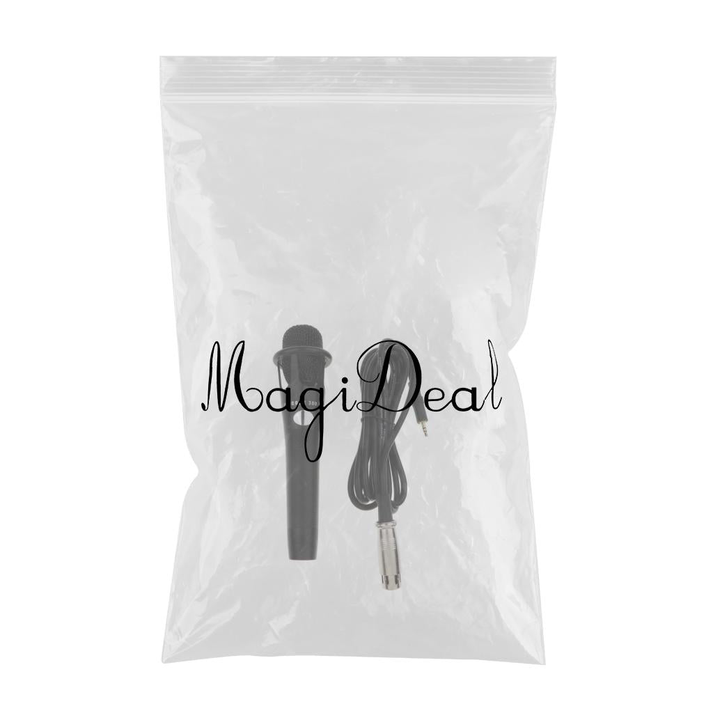 1 Piece Condenser Microphone Portable Handheld Microphone with Wire