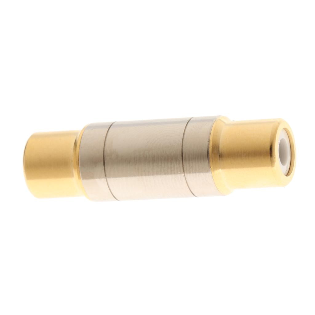 RCA Female to Female Plug Adapter Connector for VCD DVD Audio Adapter