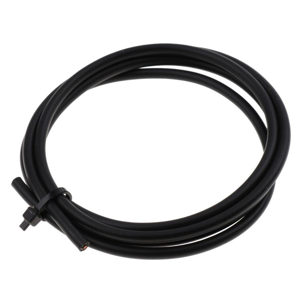 Anti-noise Guitar Cable Cord Gold Plated for Guitar Effect Parts Black