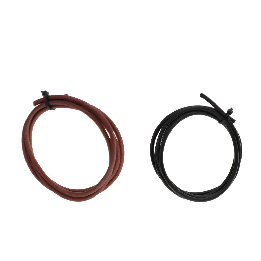 Anti-noise Guitar Cable Cord Gold Plated for Guitar Effect Parts Black