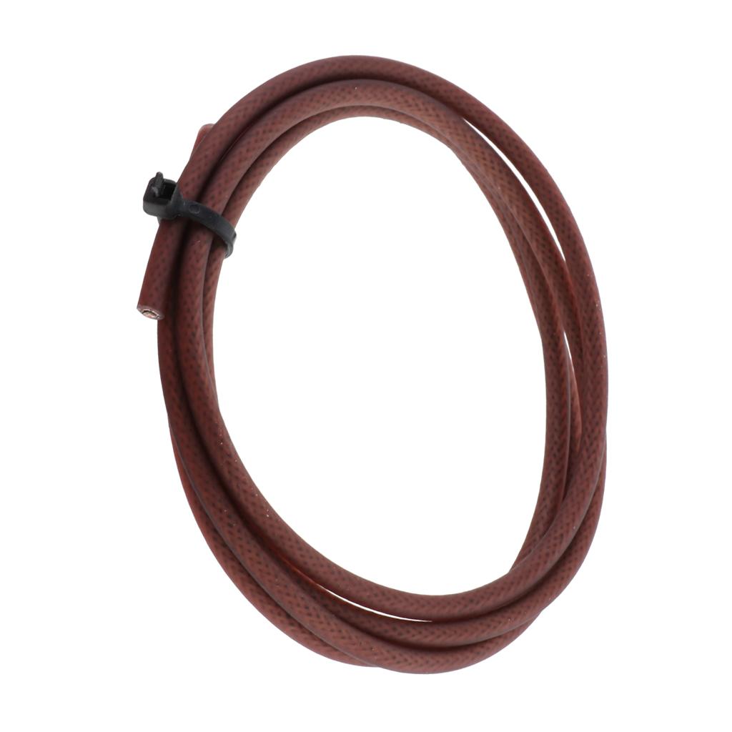 Anti-noise Guitar Cable Cord Gold Plated for Guitar Effect Parts Brown