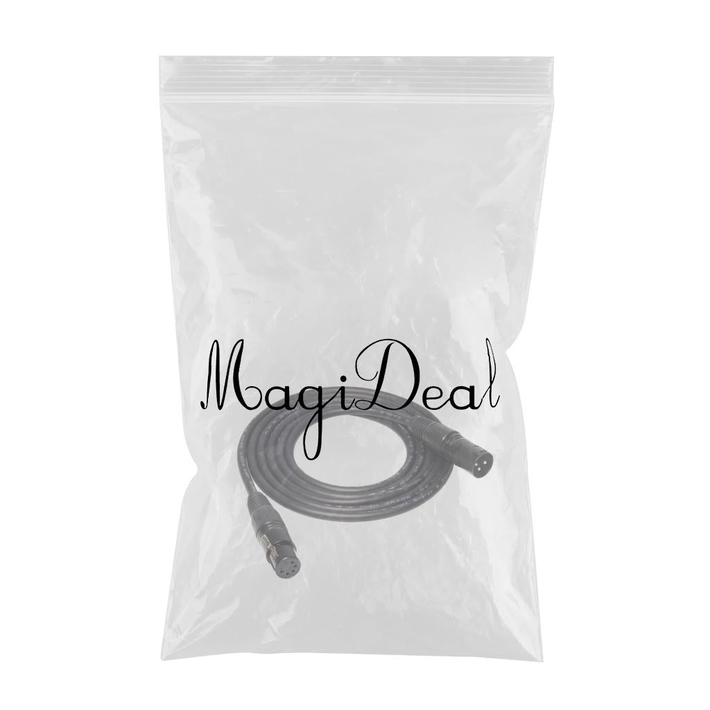 XLR Microphone Cable Mic Aduio Cord 3pin male to 5pin female