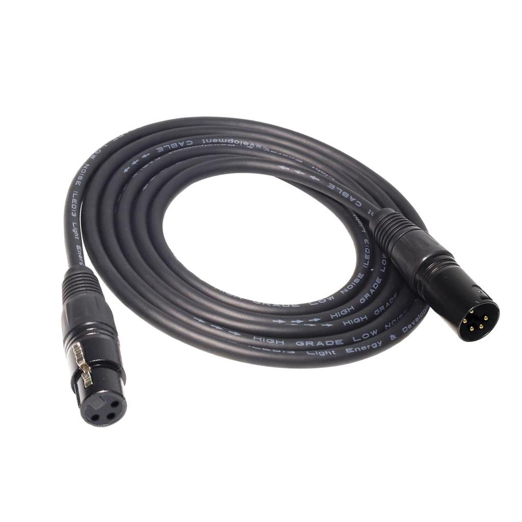 XLR Microphone Cable Mic Aduio Cord 5pin male to 3pin female
