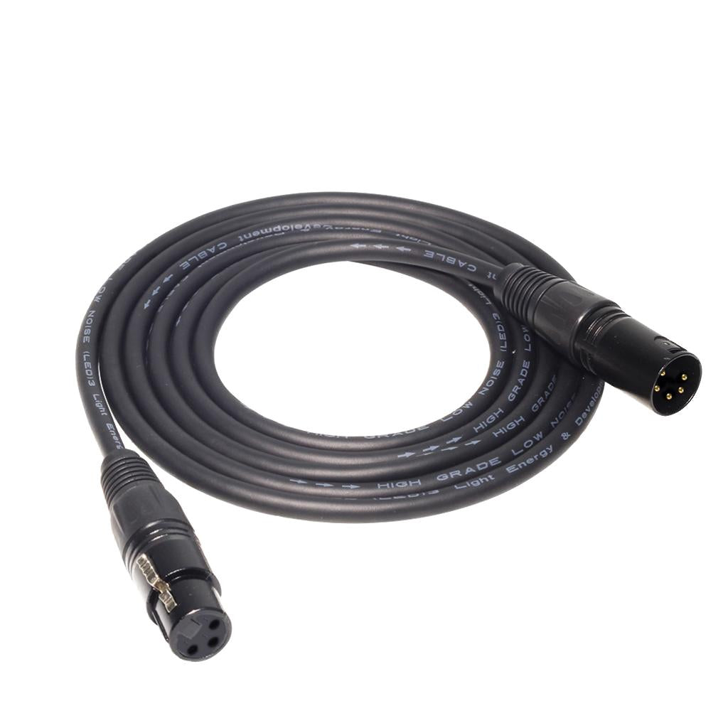 XLR Microphone Cable Mic Aduio Cord 5pin male to 3pin female