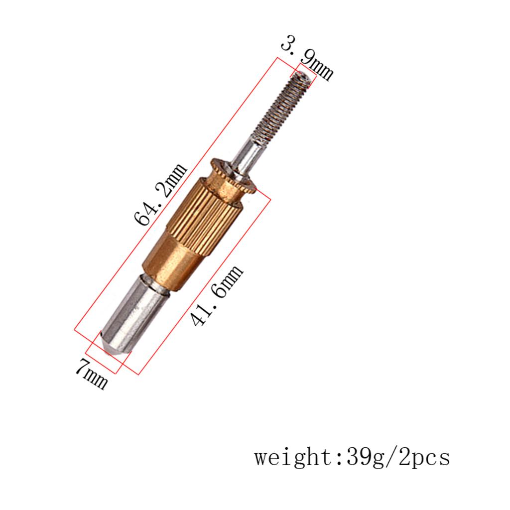 2pcs RCA Plug Audio Adapter Connector for Phonograph Vinyl LP Record Player