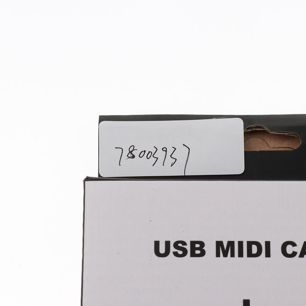 MIDI Cable Music Wire Cable for Electronic Piano Electronic Drum Black