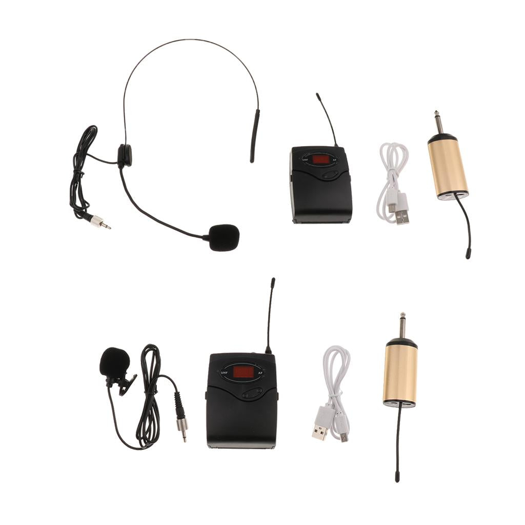 Plug & Play Microphone Mic Set Headset Mic