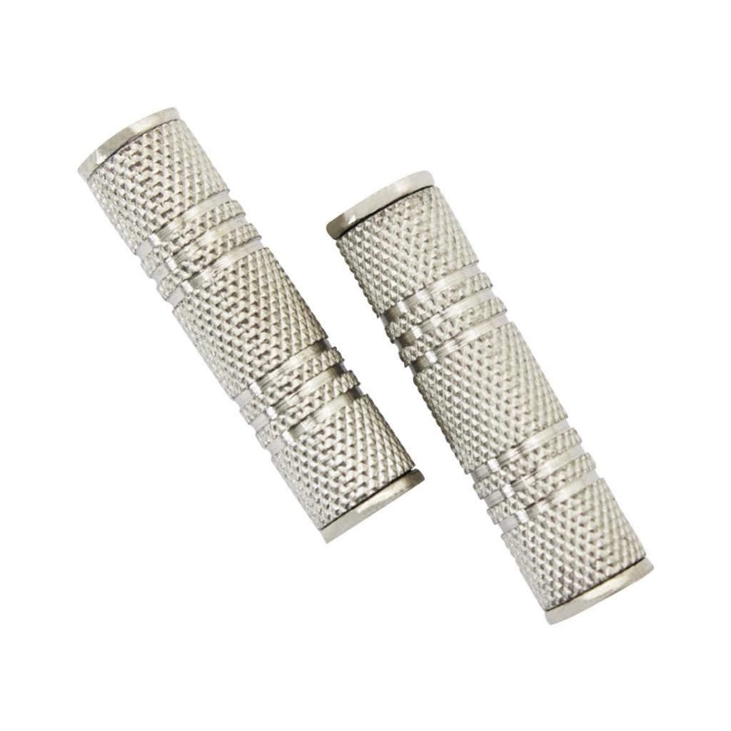 2 Pieces Microphone Connector Mic Adapter Audio Plug