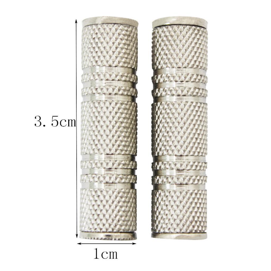 2 Pieces Microphone Connector Mic Adapter Audio Plug