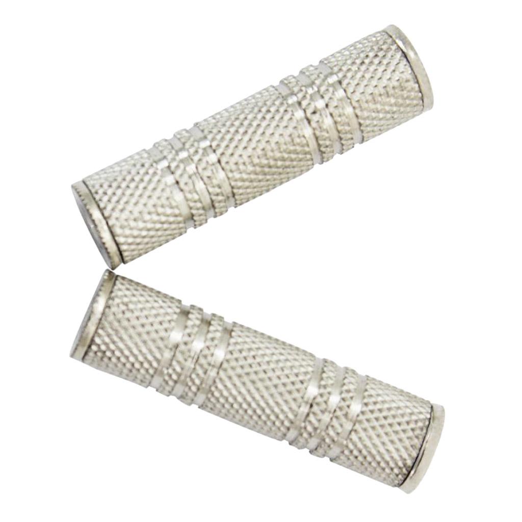 2 Pieces Microphone Connector Mic Adapter Audio Plug