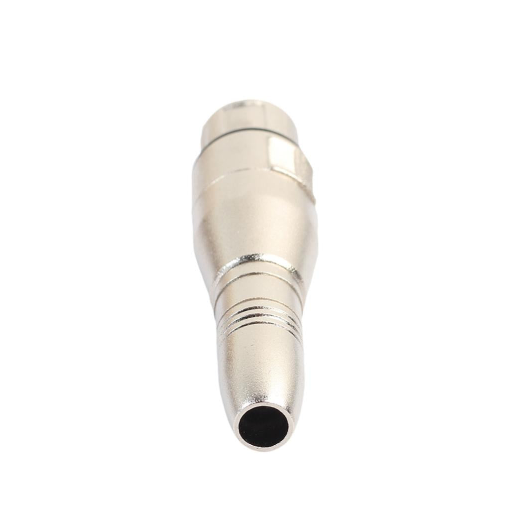 6.35mm 1/4" Mono XLR Female to Female Jack Plug Audio Adapter Converter