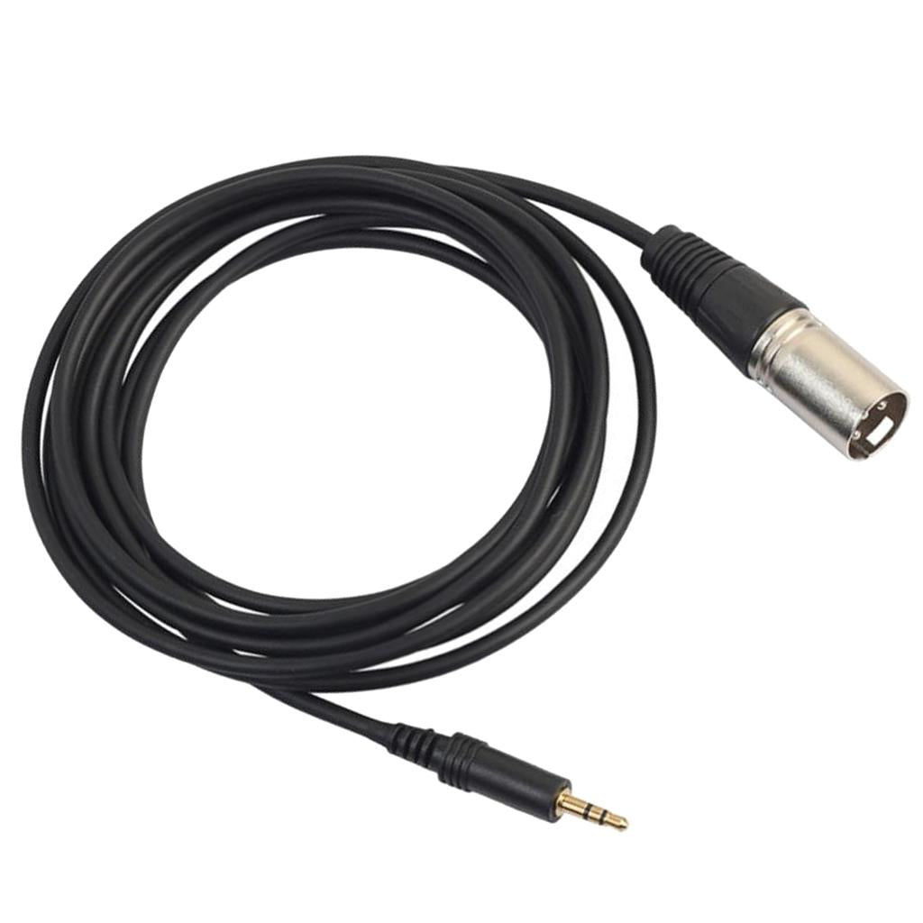300cm 3.5mm Male to XLR Male Microphone Audio Cable Mic Cord for PC Laptop