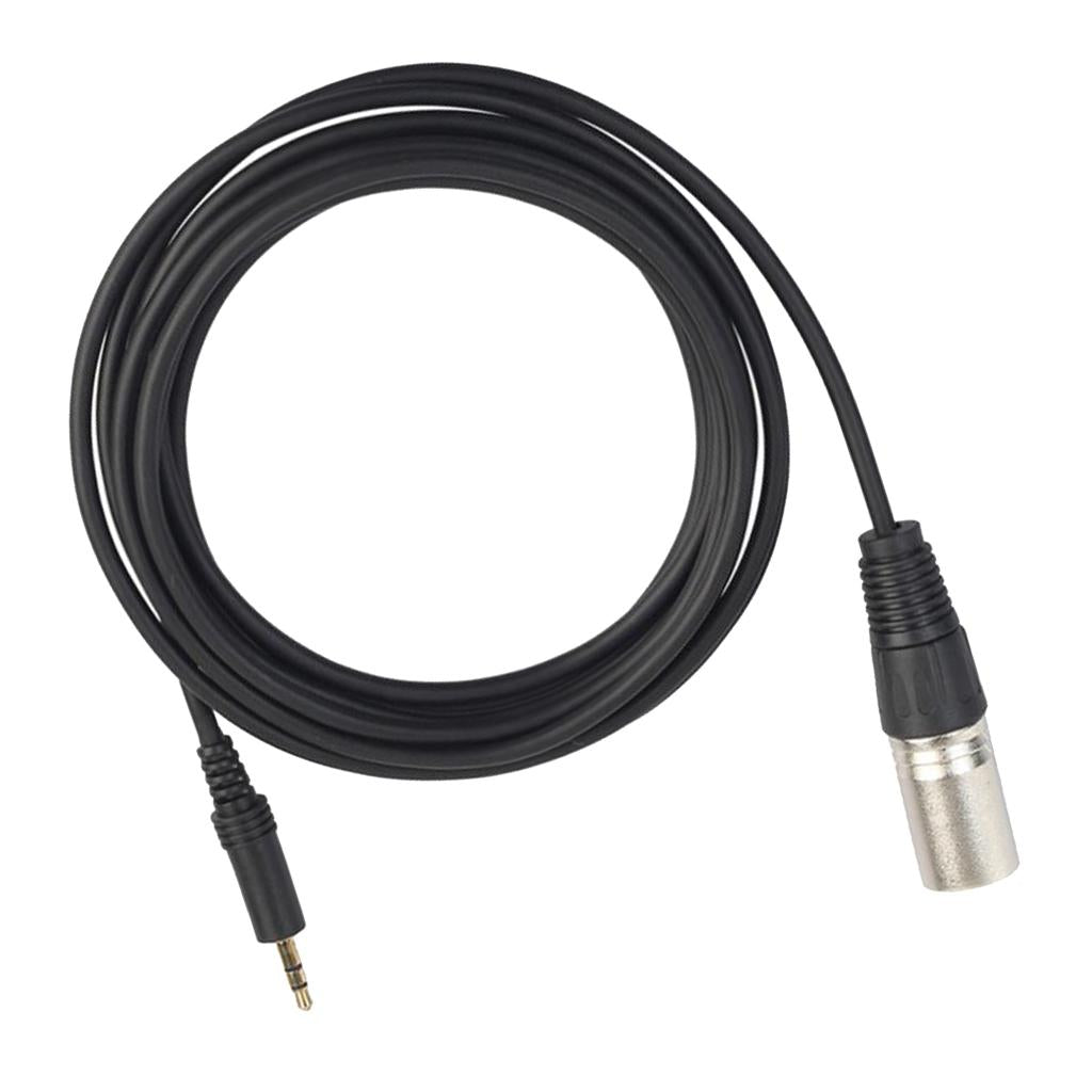 300cm 3.5mm Male to XLR Male Microphone Audio Cable Mic Cord for PC Laptop