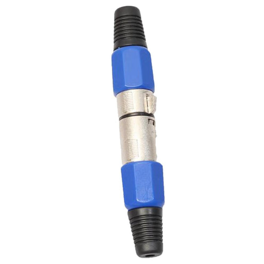5 Pcs Audio Connector Adapter XLR 3Pin Female MIC Jack Plug for Microphone