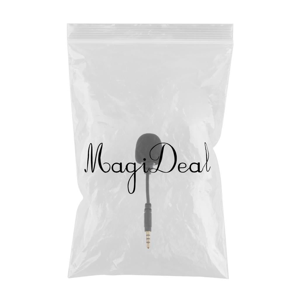 Mini Condenser Microphone Mono 3.5mm Plug-in Mic for PC Laptop Computer