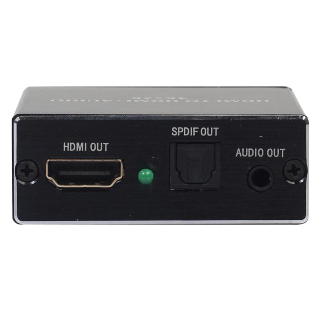4K AY78 HDMI Splitter 3.5mm Stereo Audio Extractor HDMI Audio Splitter