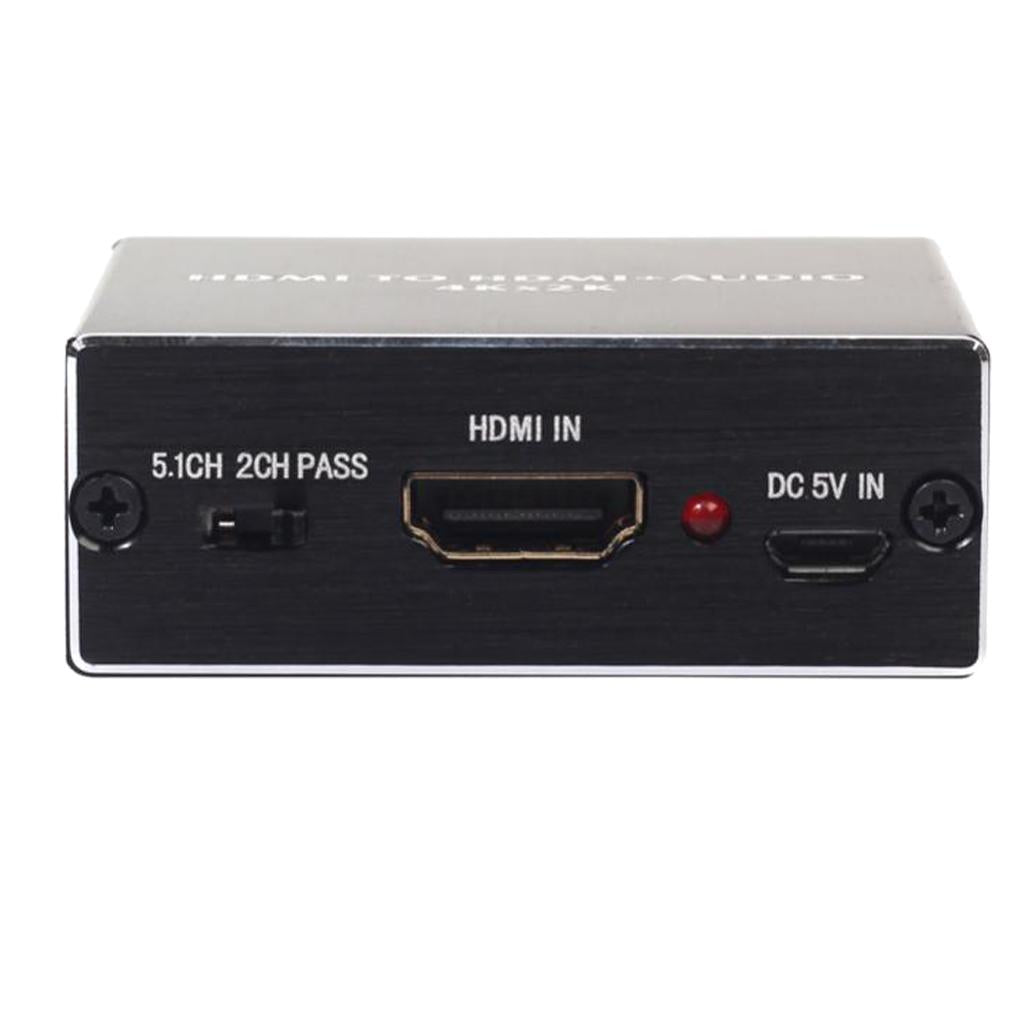 4K AY78 HDMI Splitter 3.5mm Stereo Audio Extractor HDMI Audio Splitter