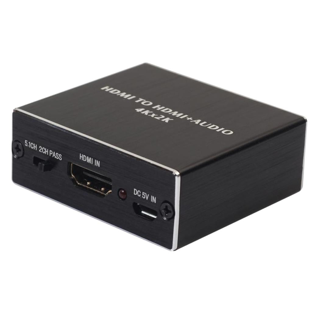 4K AY78 HDMI Splitter 3.5mm Stereo Audio Extractor HDMI Audio Splitter