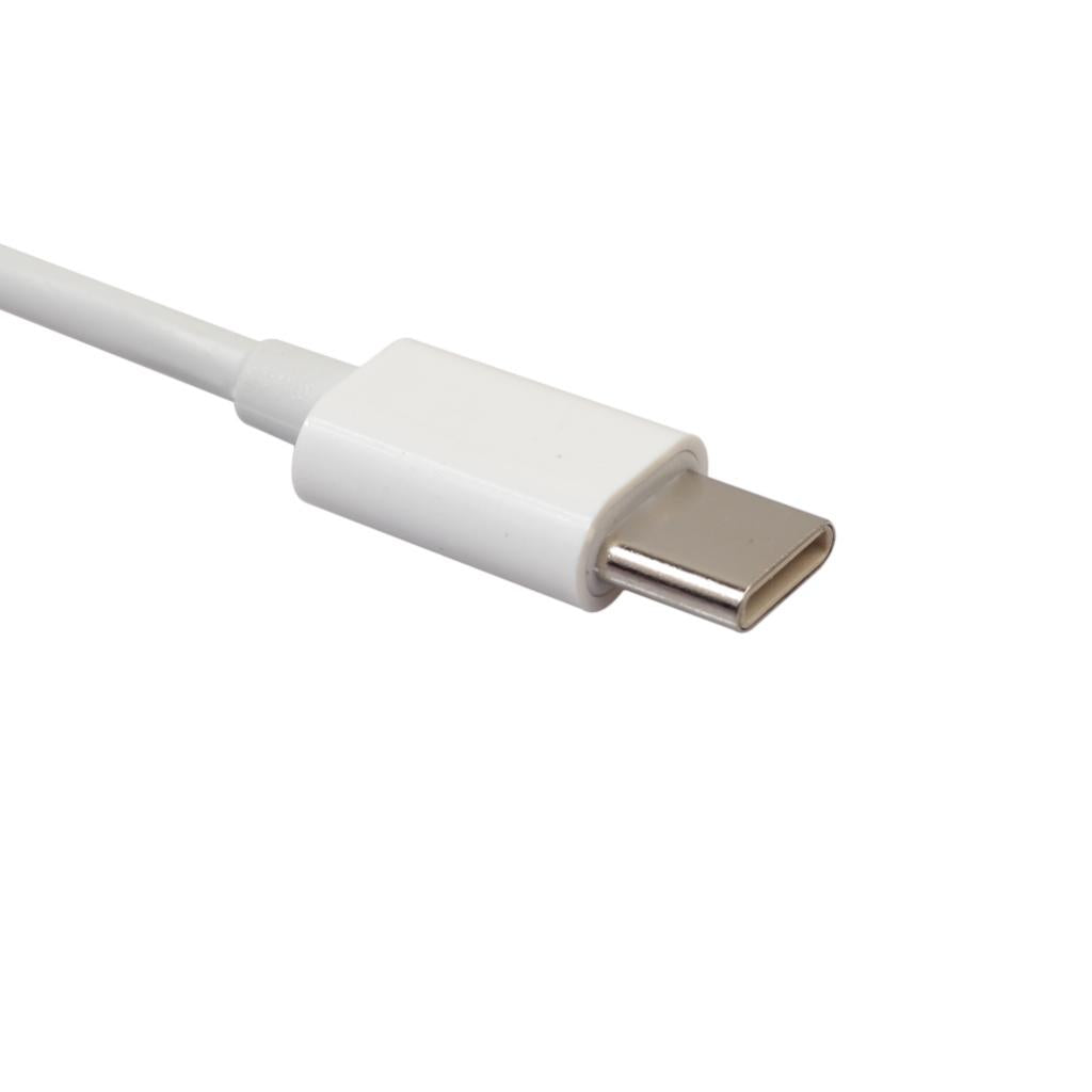 Type-C to 3.5mm Earphone Cable Adapter usb Audio Female Jack White