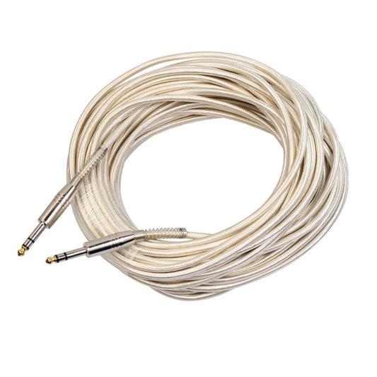 6.35mm Male to Male Guitar Audio Cable for Stereo Eectric Guitar 2000cm