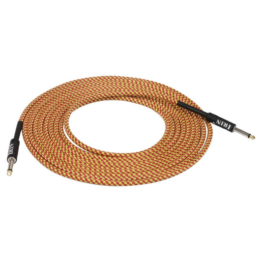 6m Instrument Cable 1/4inch Amp Cord for Electric Guitar Bass Parts Orange
