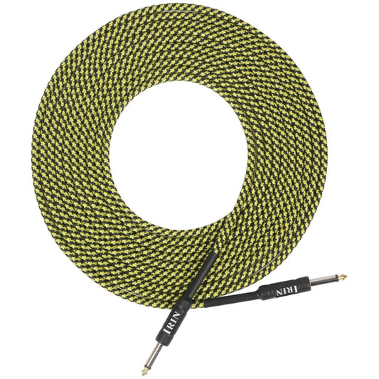 6m Instrument Cable 1/4inch Amp Cord for Electric Guitar Bass Parts Yellow