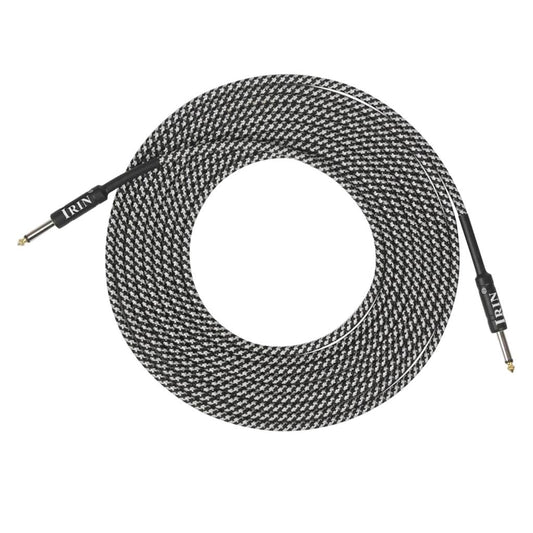 6m Instrument Cable 1/4inch Amp Cord for Electric Guitar Bass Parts White
