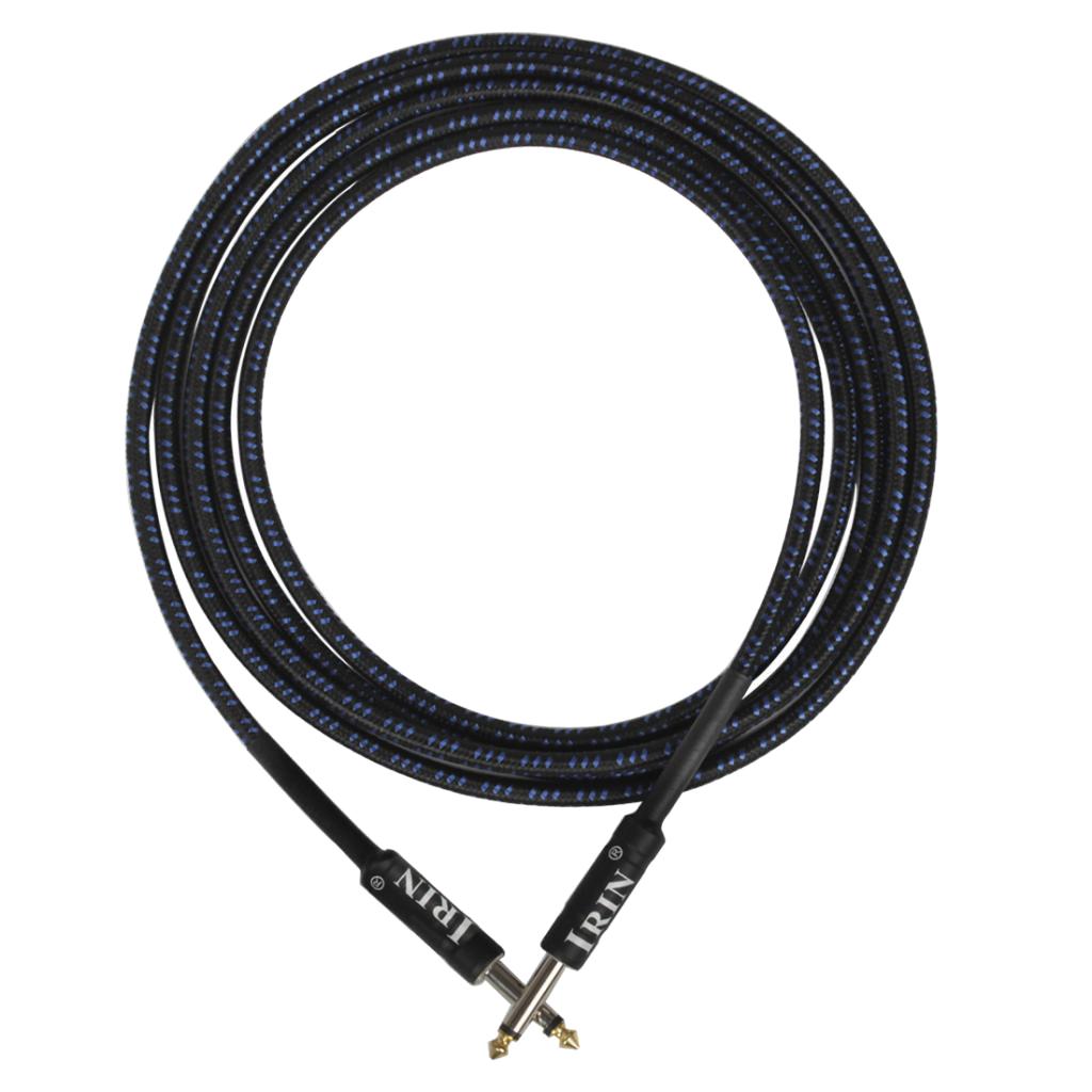 6.5mm Guitar Connection Cable for Electric Bass Guitar Accessory Blue