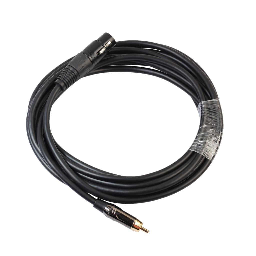RCA Male to XLR Female Cable Cord Microphone Audio Connector Wire 300cm