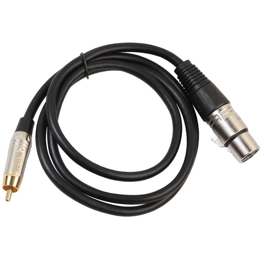 RCA Male to XLR Female Cable Cord Microphone Audio Connection Wire 1m