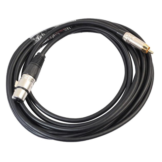 XLR Female to 3.5mm Connector Cable Microphone Cord Speaker for Microphone