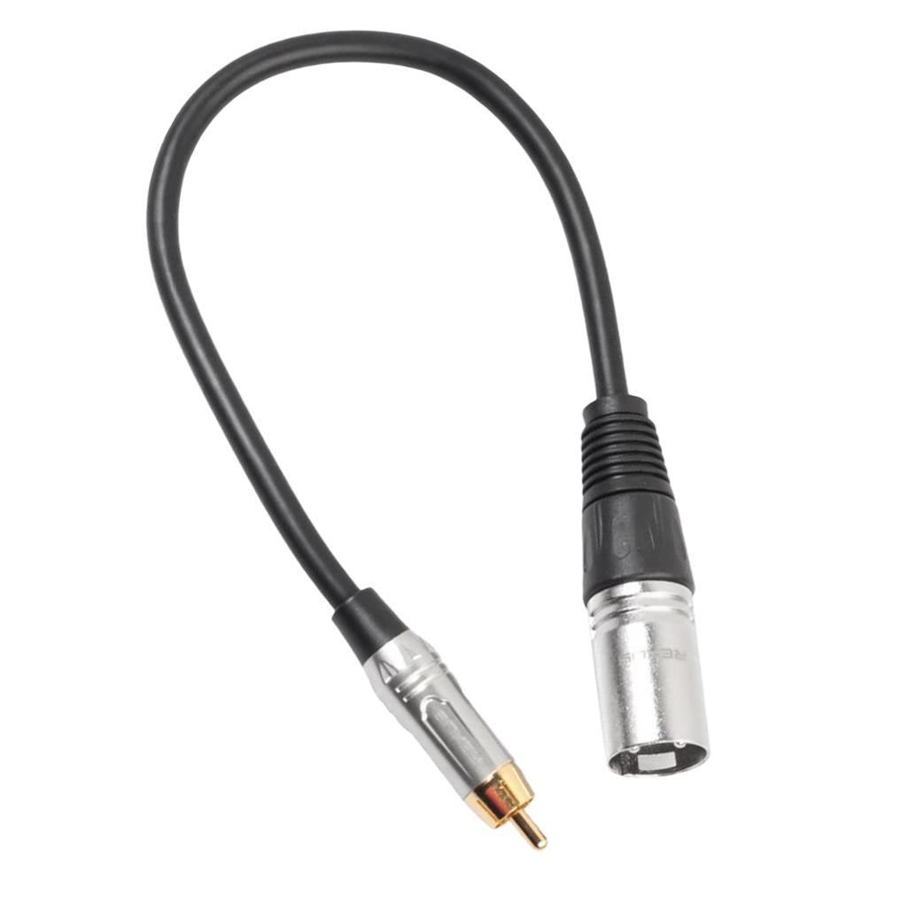 RCA Male to XLR Female Microphone Speaker Audio Cable for Home Theatre Stage