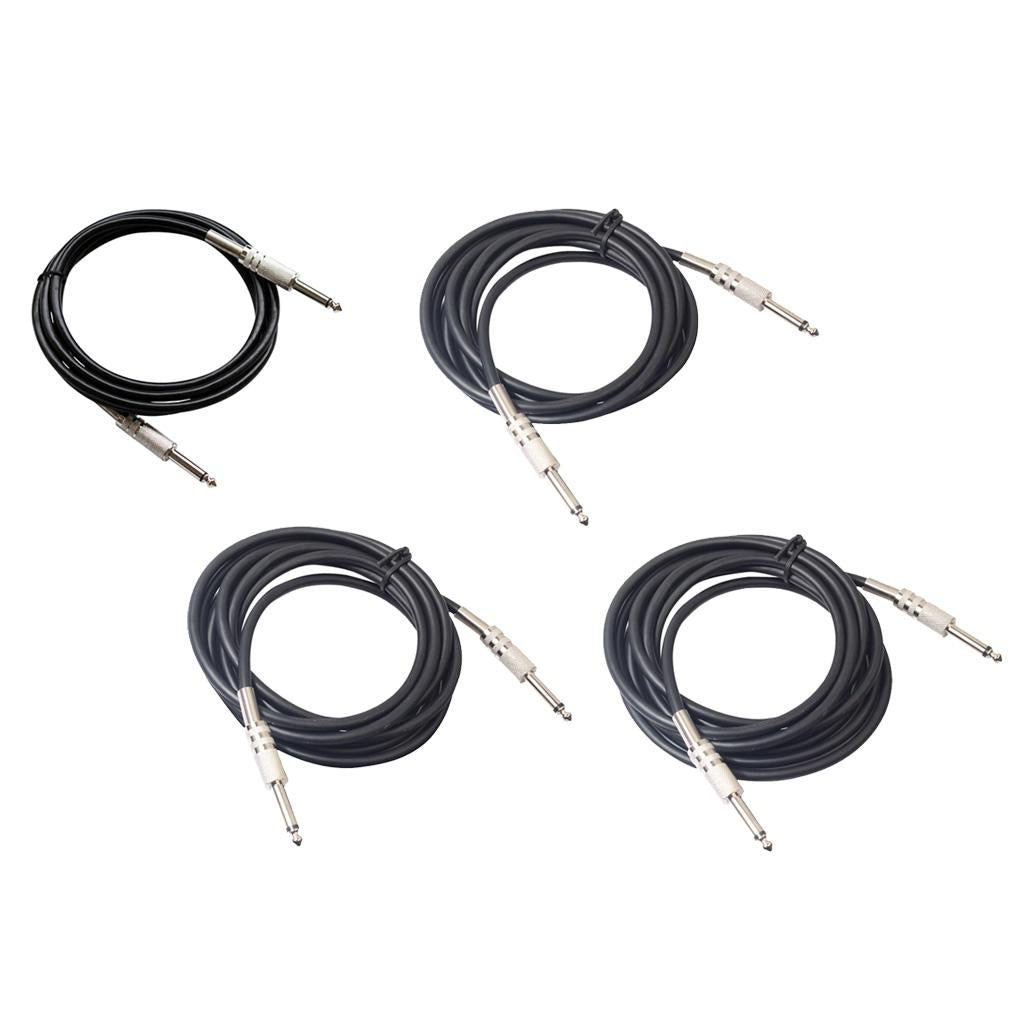 Instrument Cable 1/4inch Straight to Straight for Electric Guitar 180cm