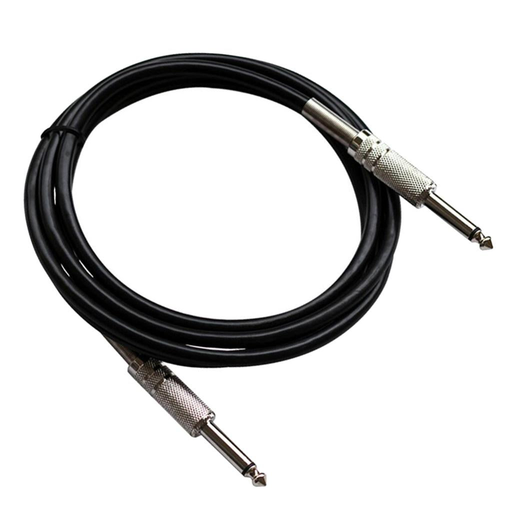 Instrument Cable 1/4inch Straight to Straight for Electric Guitar 180cm