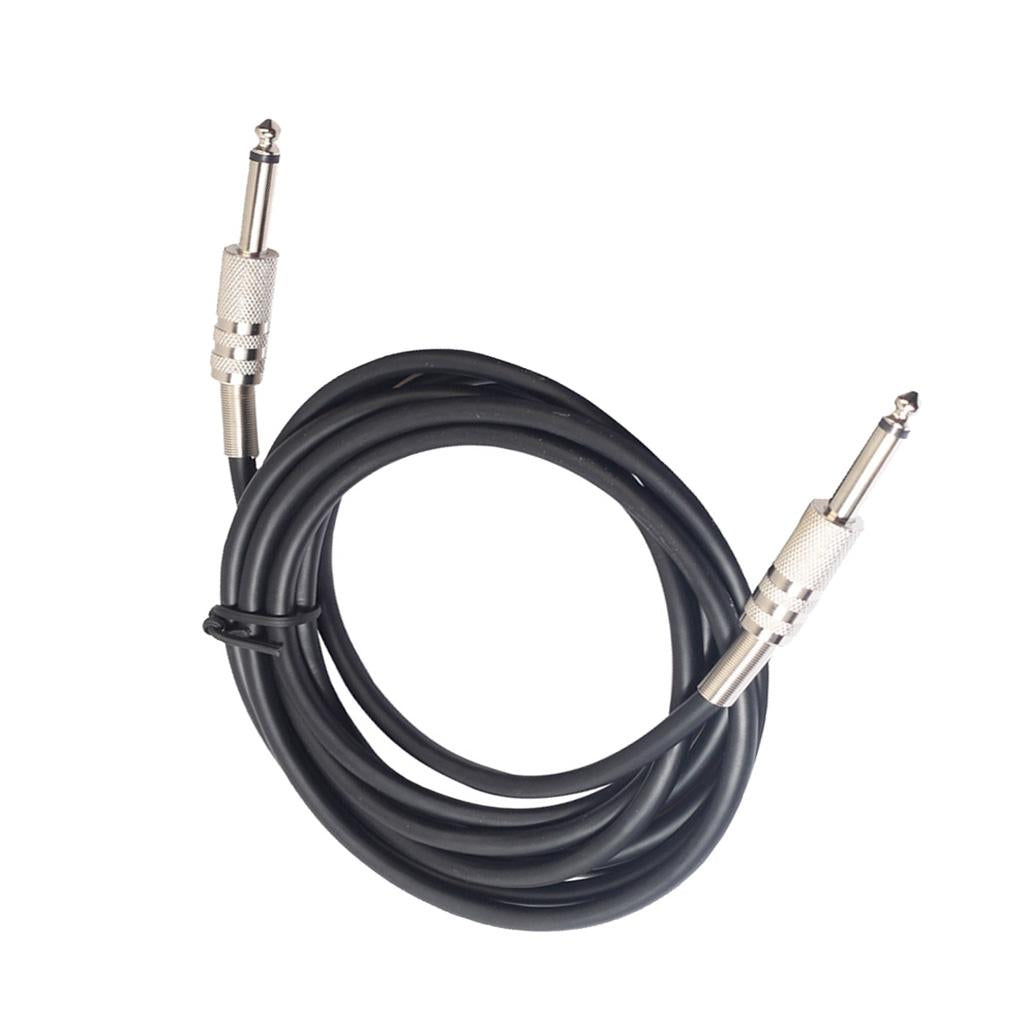Instrument Cable 1/4inch Straight to Straight for Electric Guitar 300cm