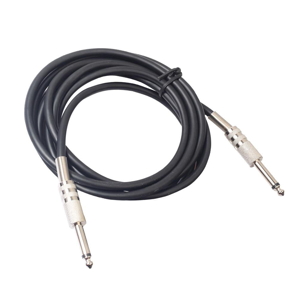 Instrument Cable 1/4inch Straight to Straight for Electric Guitar 300cm