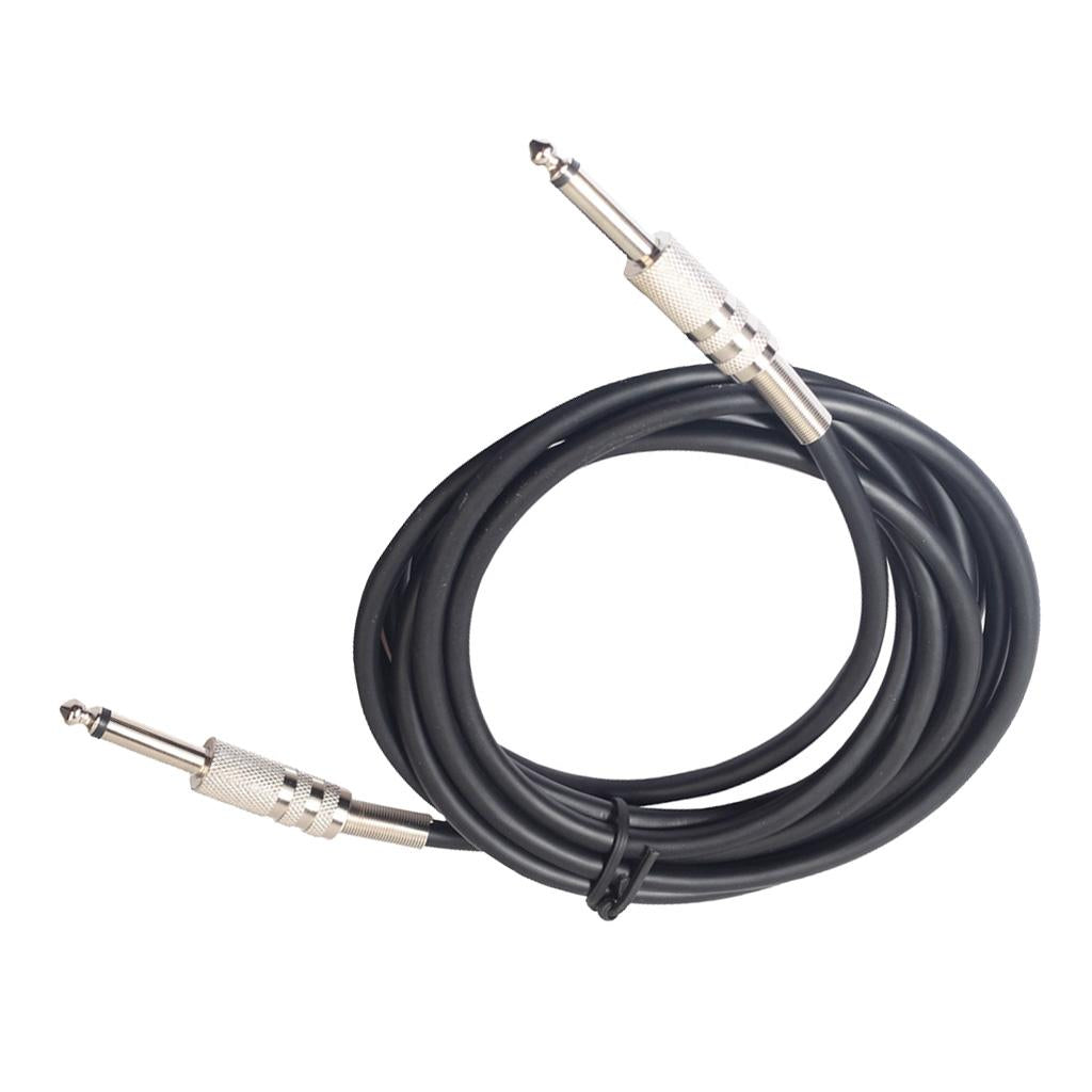 Instrument Cable 1/4inch Straight to Straight for Electric Guitar 300cm