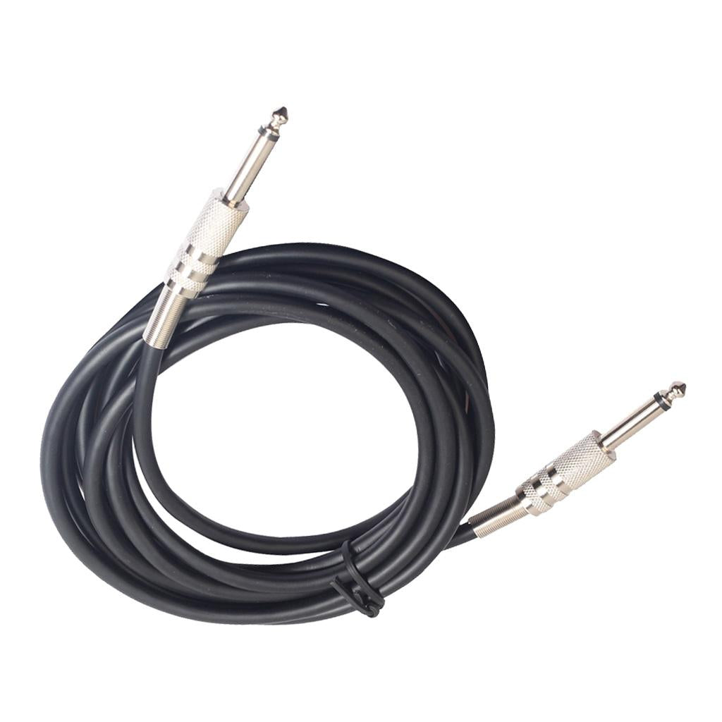 Instrument Cable 1/4inch Straight to Straight for Electric Guitar 500cm