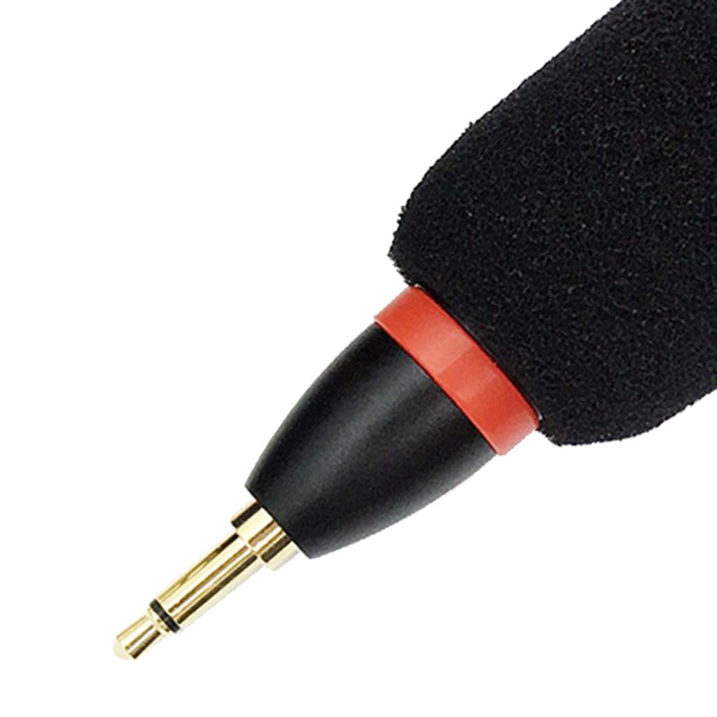 Durable Mini Condenser Microphone Mic 3.5mm Mono