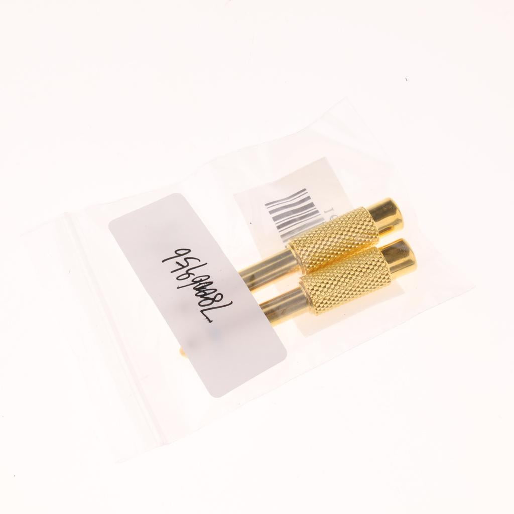 6.35mm to RCA Jack Plug Audio Adapter Converter Coupler Connector