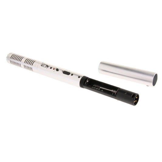 Durable Handheld Cardioid Condenser Microphone Mic High Sensibility for Film Journalism Conference Interview