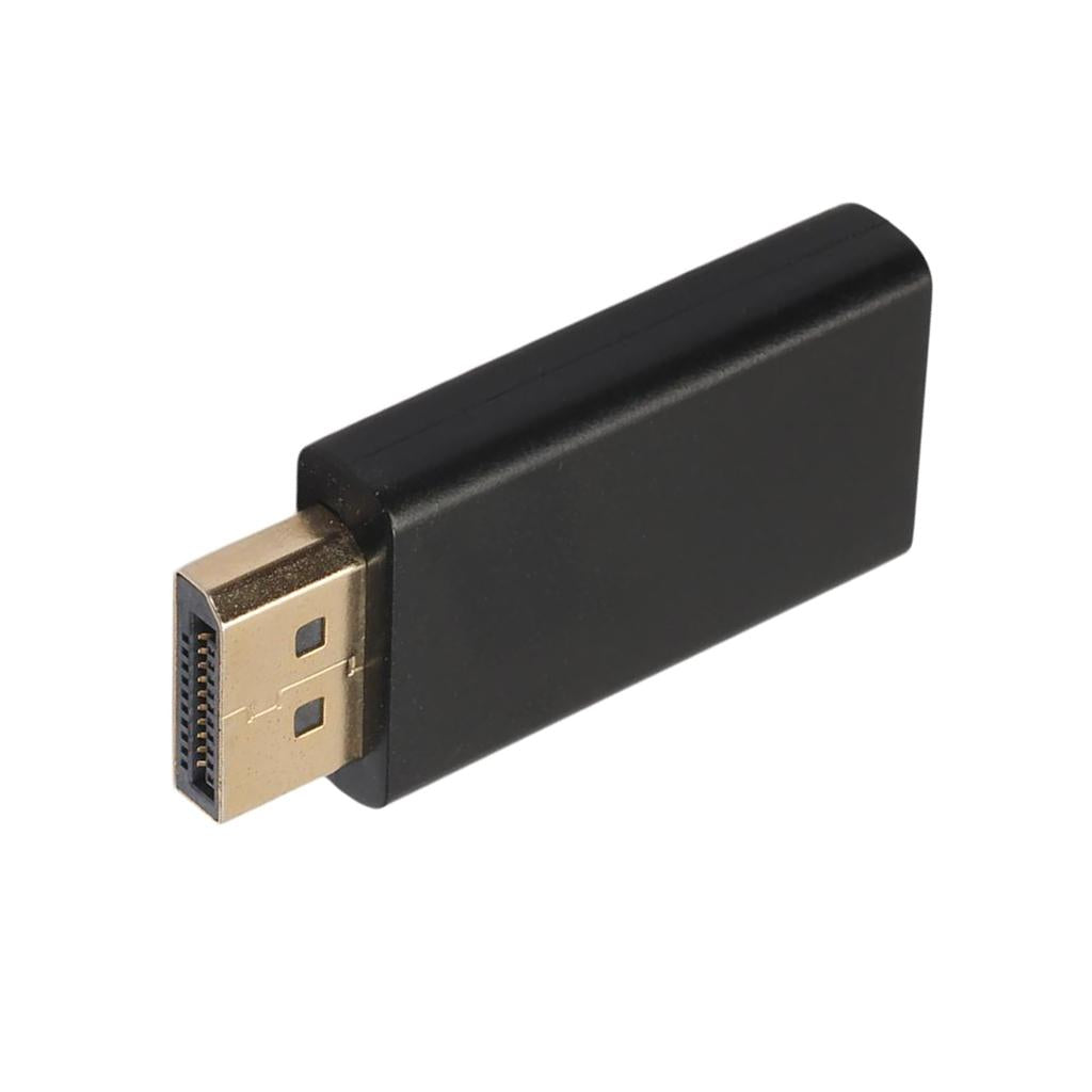 DP to HDMI Converter 1080P DisplayPort Male to HDMI Female Adapter