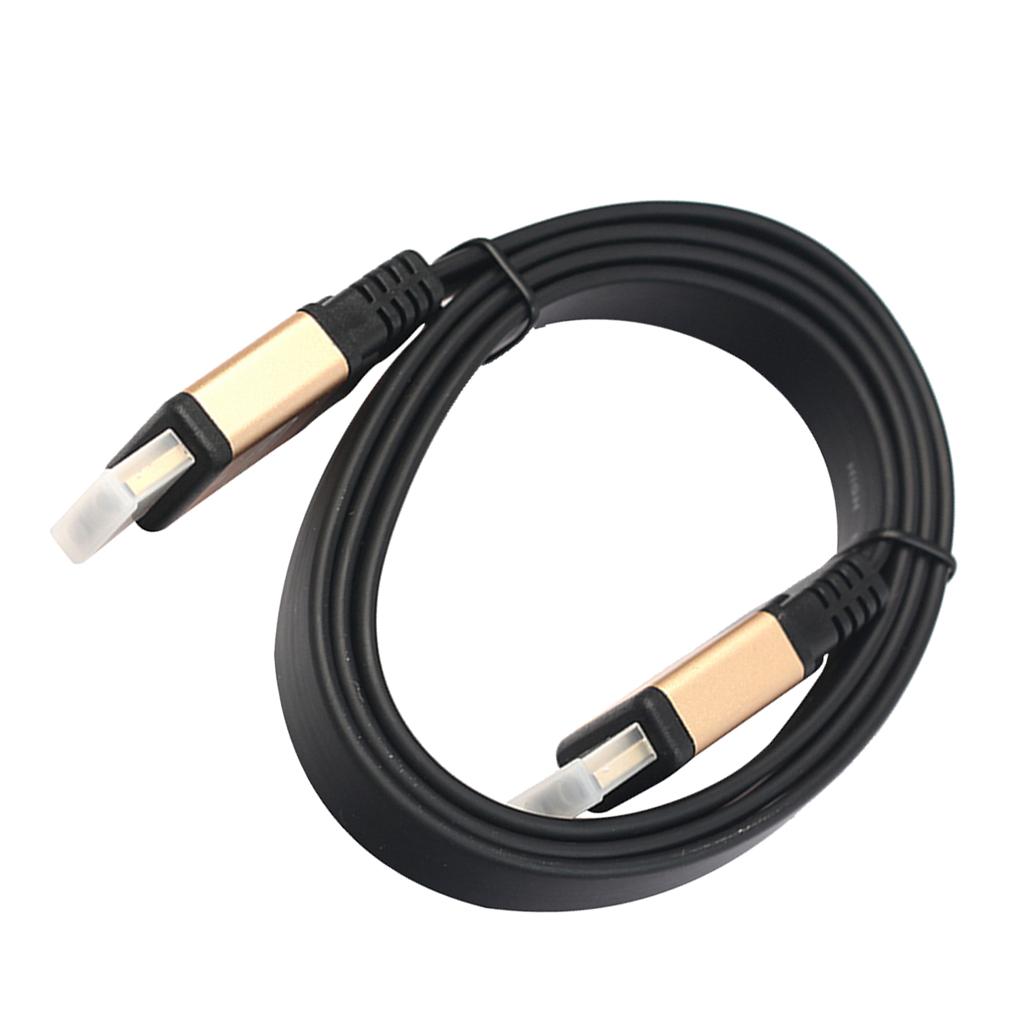 HDMI 2.0 Cable High Speed Gold Plated HMI to HDMI Cord for PS4 1m