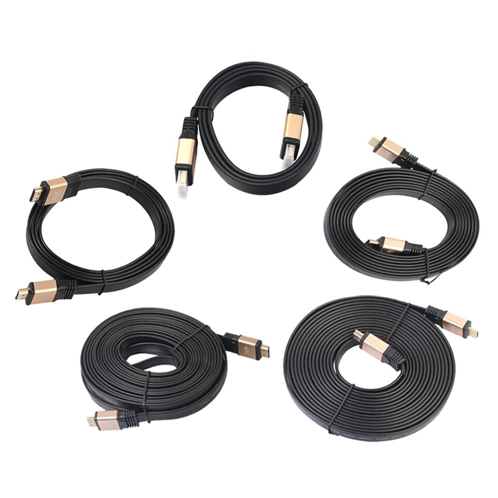 HDMI 2.0 Cable High Speed Gold Plated HMI to HDMI Cord for PS4 1m