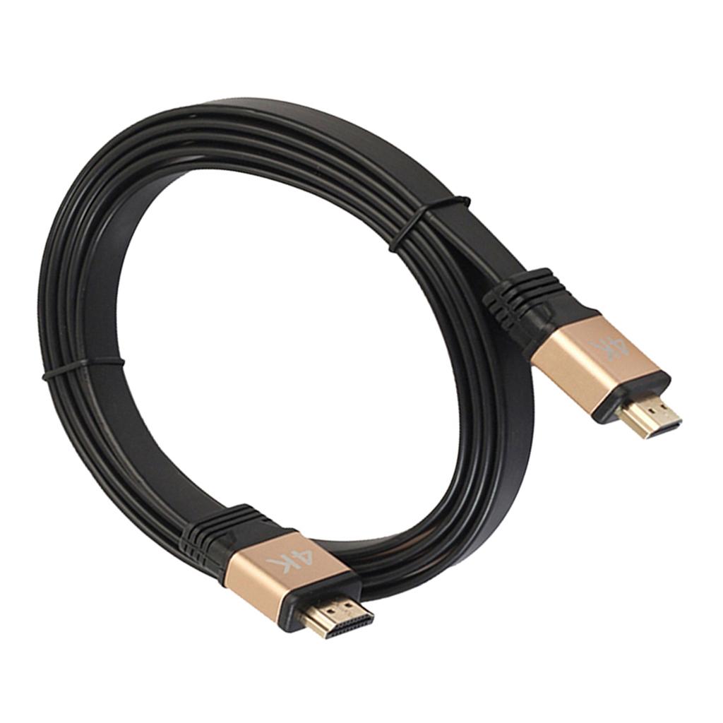 HDMI 2.0 Cable High Speed Gold Plated HMI to HDMI Cord for PS4 1.8m