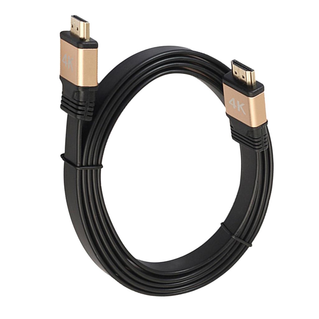 HDMI 2.0 Cable High Speed Gold Plated HMI to HDMI Cord for PS4 1.8m