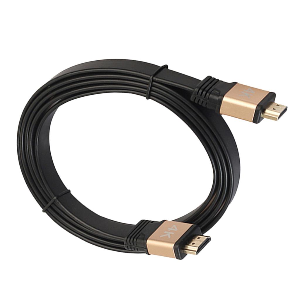 HDMI 2.0 Cable High Speed Gold Plated HMI to HDMI Cord for PS4 1.8m