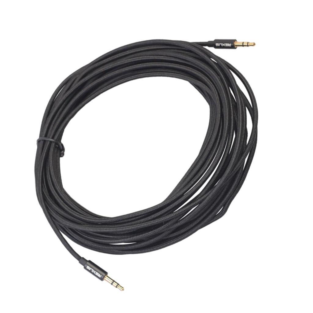 3.5mm Stereo Gold-plated Head Car AUX Audio Cable for Phone /Speaker 760cm