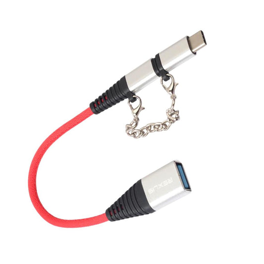 USB Type C Cable 2 in 1 for Sumsang Galaxy S9 Silver