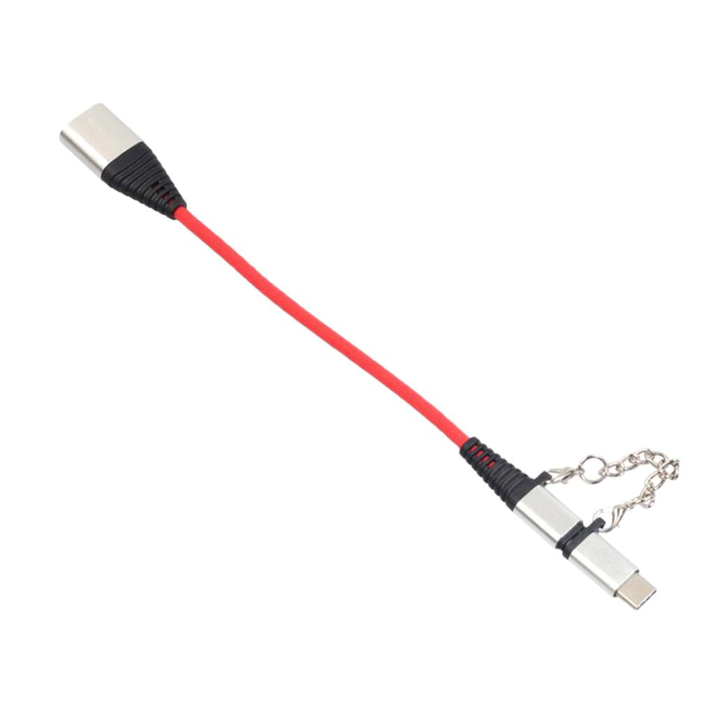 USB Type C Cable 2 in 1 for Sumsang Galaxy S9 Silver